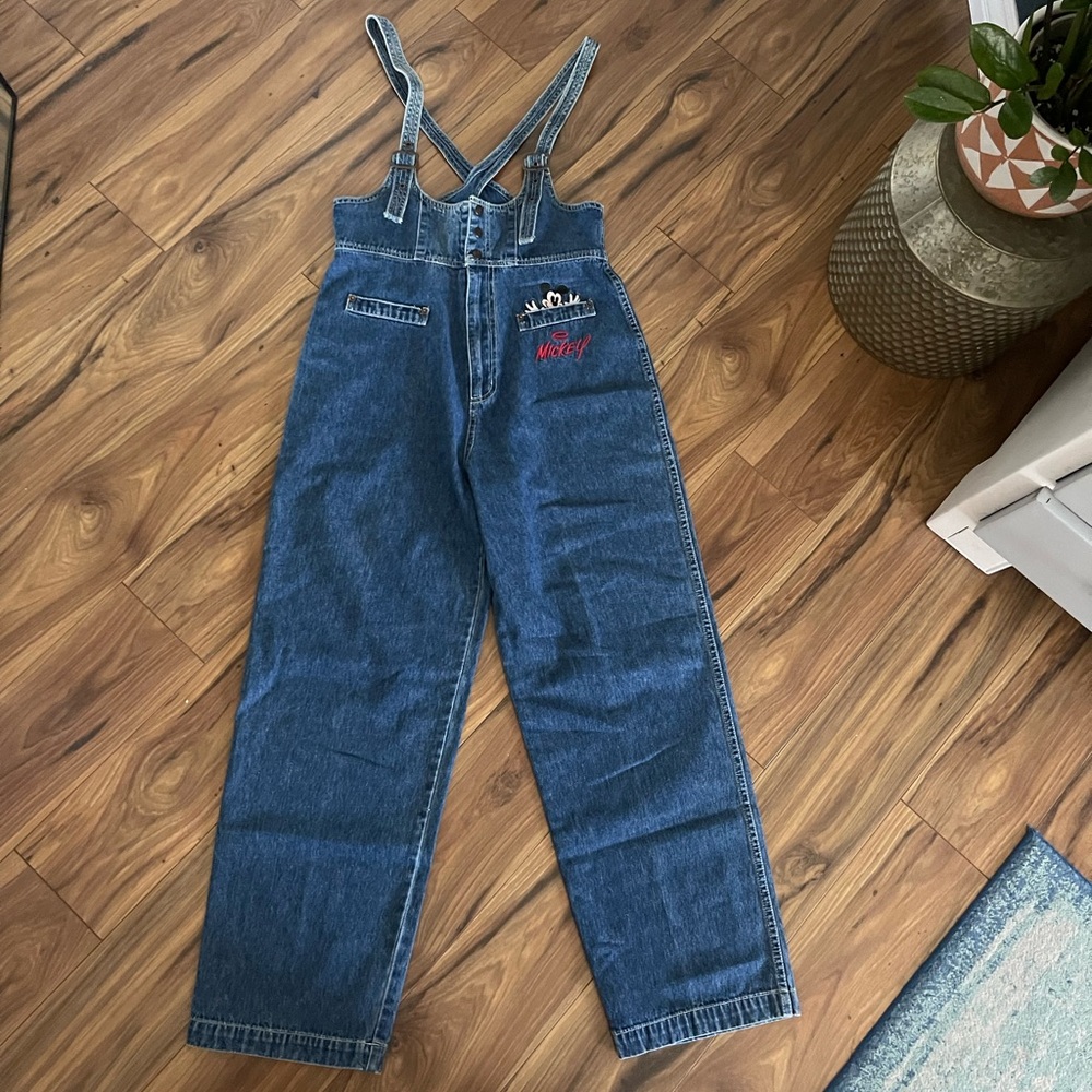 Vintage Mickey Mouse overalls
